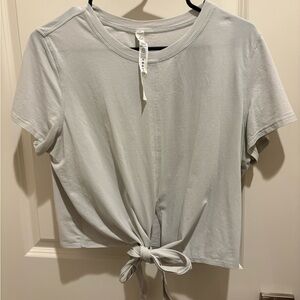 Lululemon Pima Front Tie Top